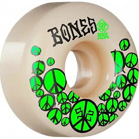 ボーンズ ウィール BONESWHEELS／BONES STF V1 PEACE 53mm 99A ウィール