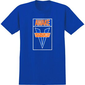 ベンチャー／VENTURE AWAKE TEE (ROYAL/ORANGE/BLUE) Lサイズ Tシャツ