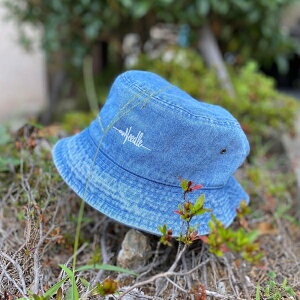 j[hnbg NEEDLE HAT^NEEDLE CASUAL HAT DENIM (LIGHT BLUE) MTCY nbg