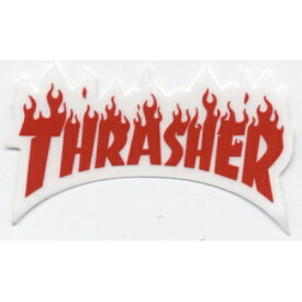 スラッシャー THRASHER／FLAME S ステッカー