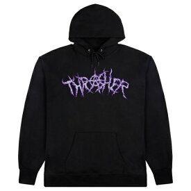 スラッシャー THRASHER／TRASHER THORNS HOOD (BLACK) XLサイズ フード