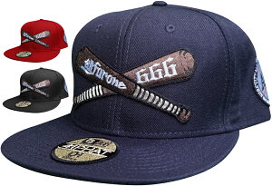 AFO CROSSED BATS 666 SNAPBACK CAP