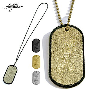 yAFOzSILENCER SIGN DOG TAG PENDANTyGOLD/BLACKzhbO^O y_g / wbhE`F[Zbgy䂤pPbgzΏۏiz