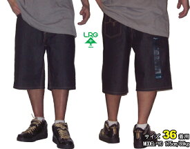 LRG CORE COLLECTION DENIM SHORT PANTS 【RAW DARK INDIGO】【快適な夏に欠かせない万能ショートパンツ】