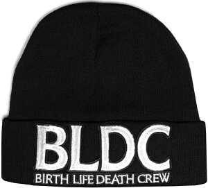 �yAFO�zBLDC CAP / BIRTH LIFE DEATH CREW CAP �j�b�g�L���b�v�yBLACK�z