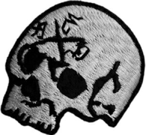 �yAFO�z SKULL HEAD B WAPPEN�y�䂤�p�P�b�g�z���Ώۏ��i�z���b�y��