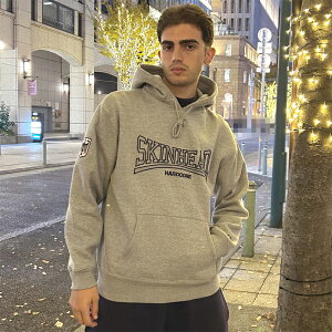 SKINHEAD HARDCORE PULL OVER HOODIE / �X�L���w�b�h �n�[�h�R�A �p�[�J�[�y�O���[�z���� �󒍐��Y �X�L���Y skins �X�L���w�b�Y �p���N