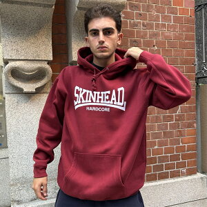 �yAFO�zSKINHEAD HARDCORE PULL OVER HOODIE / �X�L���w�b�h �n�[�h�R�A �p�[�J�[�y���C���z