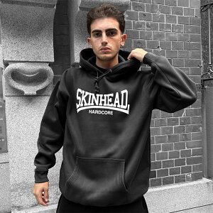 SKINHEAD HARDCORE PULL OVER HOODIE / �X�L���w�b�h �n�[�h�R�A �p�[�J�[�y���z