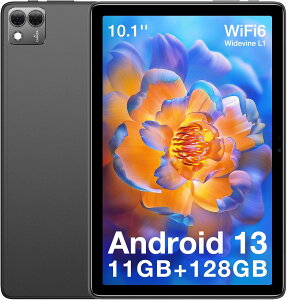 DOOGEE T10S ^ubg Android13 10.1C` RAM11GB(6+5g)/ROM128GB 1TBg\ 8RACPU 1920×1200 IPSfBXvC Widevine L1 T|[gJ 8MP/5MP 4G LTE+2.4G/5G WiFi^ubg Bluetooth5.0 6600mAheʃobe