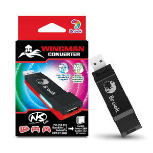 Brook Wingman NS Lite �C�V���X�C�b�`�p�R���g���[���[�ϊ��A�_�v�^�[ �����E�L���Ή� TURBO����