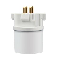 口金変換アダプター GX10q→E26 ソケット 変換ソケット LED電球対応 照明器具 省エネ 蛍光灯代替