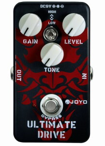JOYO JF-02 Ultimate Drive �I�[�o�[�h���C�u �G�t�F�N�^�[ �M�^�[ �c�� �G�t�F�N�g�y�_�� �f�B�X�g�[�V���� �N�����` �`���[�u�A���v���C�N 9V�d�r DC9V�Ή�
