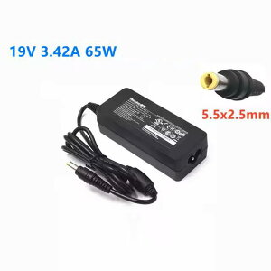 Huntkey AC�A�_�v�^�[ 19V 3.42A 65W 5.5mm 2.5mm ���� �x�m�� FUJITSU TOSHIBA �m�[�g�p�\�R�� ���S�݊� �[�d�� Dynabook AX / EX / MX / PX / TX / TV / V / RX �V���[�Y A11-065N5A ADP-65JH AB ADP-65JH ABZ ADP-65YH A�Ή� PA3714U-1ACA