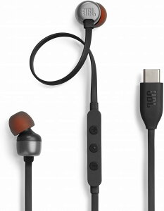 JBL TUNE310C USB Type-C �C���z�� �L�� �n�C���]�Ή� DAC���� 96kHz/24bit �}�C�N�t�� �����R���t�� �C���C���[�C���z�� JBL Pure Bass EQ�֑ؑΉ� �t���b�g�P�[�u�� �u���b�N JBLT310CBLK