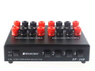 SP24 / SP24B スピーカー セレクター 2入力 4出力 セレクター / スイッチャー