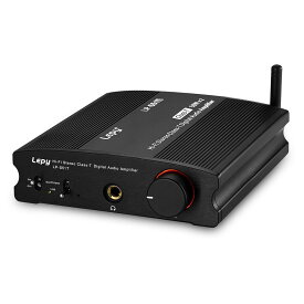 [Lepy] LP-S51T HiFiステレオ Bluetooth 4.2対応 デジタル オーディオアンプ パワーアンプ ホームステレオオーディオアンプ 50W HiFi Stereo Bluetooth4.2 Class T Digital Audio Amplifier Power Amplifier Mini Home Stereo Audio Amp 50W*2 (at_4200-00)