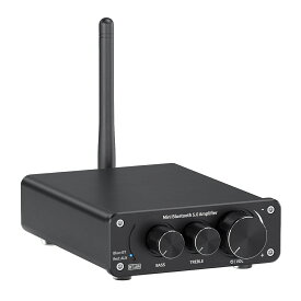 Basicest　Audio BT10A ステレオアンプ 50W x 2 電源アダプタ付き(Bluetooth 5.0) 　　（4195-00)