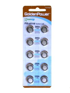 [�{�^���d�r]�@Golden Power LR54 �{�^���d�r 10�� (LR1130 189 AG10�����i)