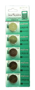 [�{�^���d�r] SUNCOM CR2016 3V �{�^���d�r