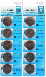 {^dr Suncom CR2450 `ERC 3V {^dr 5×2 V[g