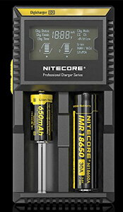 [�[�d��] NITECORE D2 �S�����f�W�^�� 2���d�r �}���`�`���[�W���[ Digicharger D2 ���`�E���C�I���Z���Ή� �}���d�r�[�d�� �o�b�e���[�`���[�W���[