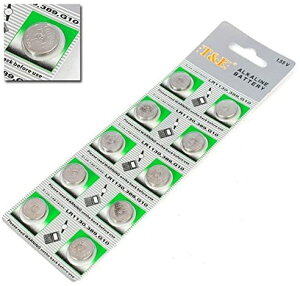 [�{�^���d�r] T&E LR1130 AG10 �{�^�� �d�r �A���J���d�r �r���v �f�W�^�����v �d�� �d�q�Q�[�� ���x�v ���^LED���C�g ���^���[�U�[�|�C���^�[ �^�C�}�[