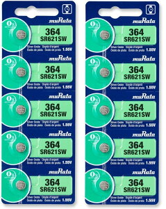 y؂z[{^dr] MURATA SR621SW i364j `ERC 1.55V {^dr5× 2V[g