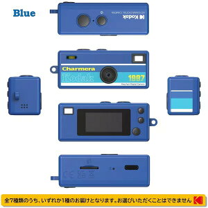 KODAK CHARMERA �L�[�`�F�[���f�W�^���J���� �R�_�b�N �`���[���� �g�C�J���� �~�j�J���� �L�b�Y�J���� ���g���J���� USB Type-C�[�d microSD�Ή� �u���C���h�{�b�N�X �����_�� �S7��