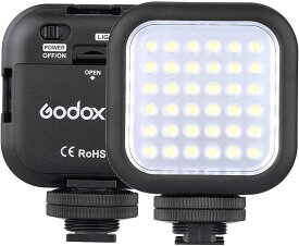 [Godox] 36 LEDビデオライト 36 球 LED カメラ ビデオカメラ用 Godox LED36 デジタル一眼レフカメラ ビデオカメラ ミニDVRに適用(at_3299-00)