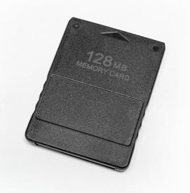 PS2 専用 メモリカード 128mb PlayStation2 Memorycard 16倍のセーブデータ保存可能 　※純正品ではございません(0223-00)