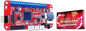 Brook Wireless Fight Board CXt@CeBO{[h A[P[hRg[[𖳐ڑ\ PS5 PS4 PS3 Switch PC(X-input) ɑΉ ϊ n_tς ȒPDIY ^b`pbh ^[{ }