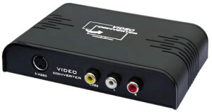 [LKV381] HDMI to Composite/S-Video Converter / HDMI出力をS端子をコンポジット(赤白黄)入力へ変換 デジタルからアナログ変換 (0294-03)