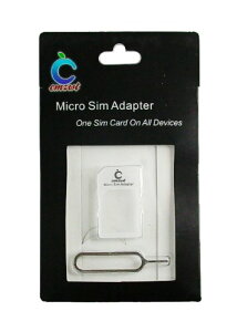 Cmzwt�@ MicroSIM �� NormalSIM �ɃT�C�Y�ύX����A�_�v�^�[ SIM�J�[�h �ϊ��A�_�v�^�[ �}�C�N��SIM ���� �m�[�}��SIM (�z���C�g)�@SIM ���o���c�[���t��