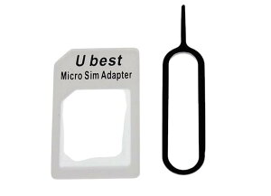 UBEST }CNSIMA_v^ zCg for Apple iPhone4 / iPad microSIMJ[ hSIMJ[hɕϊA_v^ 