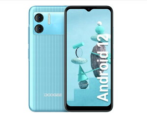 DOOGEE X98 Pro�@Android12�@�X�}�|�g�t�H���@�@6.52�C���`��HD+�f�B�X�v���C�@1,200����f+200����f��2�J�����@�i64GB�j�@�u���|�@BLUE