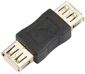 USBϊA_v^ USB@퓯mqUSBA_v^ (X X) USB 2.0 Type A Female to Female Coupler USB Adapter Connector to F/F Converter