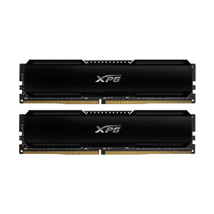 XPG GAMMIX D20 DDR4 64GB(32GB×2��) DDR4-3200 PC4-25600 CL16 �Q�[�~���O������ DIMM 288Pin XMP2.0�Ή� �q�[�g�V���N���� �u���b�N AX4U3200732G16A-DCBK20