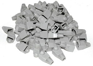 [O[] RJ45 RlN^ Jo[ × 100 LAN RlN^̕ی Connector Protect Case cover LANP[u [qJo[ O[