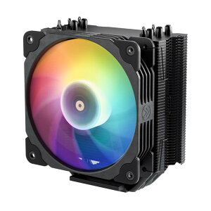 Vetroo V5 CPU GAN[[iq[gpCv5{A120mm FDB PWM vZbT[pAIntel LGA 1851/1700/1200/115X AMD AM5/AM4ΉAAhXw\RGBCgVNځj- ubN