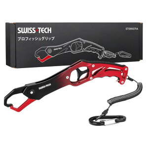 SWISS+TECH �t�B�b�V���O���b�v �t�B�b�V���L���b�`���[ ������ �A���~������ �T�r�ɋ��� �ω׏d20kg �ނ蓹�� �y�� �R���p�N�g ���[�v �J���r�i�t�� �����h�~ �C�ނ� �r�ނ� ���ނ�