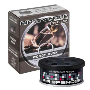 エアースペンサー(Air Spencer) 栄光社 自動車用 芳香剤 エアースペンサー カートリッジ 置き型 詰め替え用 ウッディムスク A109 059109