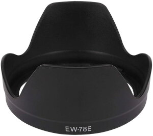 NinoLite EW-78E�AEF-S15-85mm F3.5-5.6 IS USM �Ή������Y�t�[�h�A�t�[�h�t�������A�t�B���^�[�⃌���Y�L���b�v�̎�t���\ ��