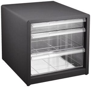 ナカバヤシ アバンテV2 レターケース 書類収納 A4 浅1深2段 AL-C3-D