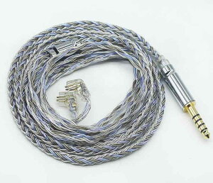 �yJSHiFi-Warrior�zQDC4.4mm���P�[�u�� 16�c�⃁�b�L �P�[�u�� 4.4mm�C���z���A�b�v�O���[�h�P�[�u�� QDC�C���t�H�������P�[�u�� (QDC4.4mm)