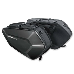 タナックス(TANAX) MOTOFIZZ サイドバッグ カービングシェルケース オートバイ用 ブラック 片側16L MFK-271