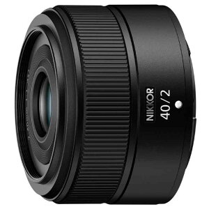 Nikon �P�œ_�����Y NIKKOR Z 40mm f/2 Z�}�E���g �t���T�C�Y�Ή� �u���b�N