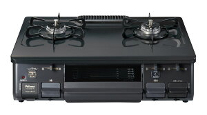 パロマPaloma【PA-S45B-L-LP】スタンダードブラックプロパンホーロートップガスコンロ【左強火力バーナー/プロパンガス(LPG)専用】ガステーブル幅59cm水無し片面焼き●◎(旧型番:PA-S42B-L)【沖
