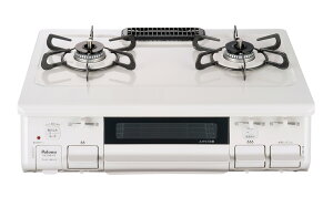 パロマ paloma ガスコンロ PA-S45H-R-13A【右強火力バーナー/都市ガス12A/13A専用】 ナチュラルホワイト ホーロートップ 幅59cm 2口 据置 パロマ 水無し 片面焼き スタンダードガステー