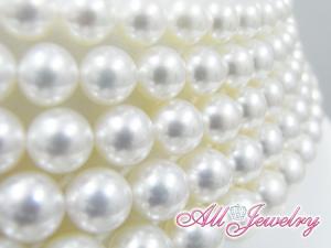 花珠真珠あこや本真珠・花珠パールネックレス7.5〜8.0mm【好評につきセール延長です!】【誕生石6月】【送料無料】【専用ケース・鑑別書付】【決算セール】10P07Feb16【楽ギフ_包装】